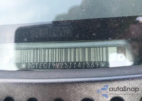 2003 GMC Sierra 1500 Sle из США, поврежденный, VIN 2GTEC19V231141369